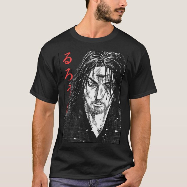 T-shirt Vagabond Manga Musashi Miyamoto (Devant)