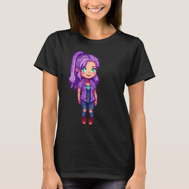 T-shirt Vagabonde Améthyste (Devant)