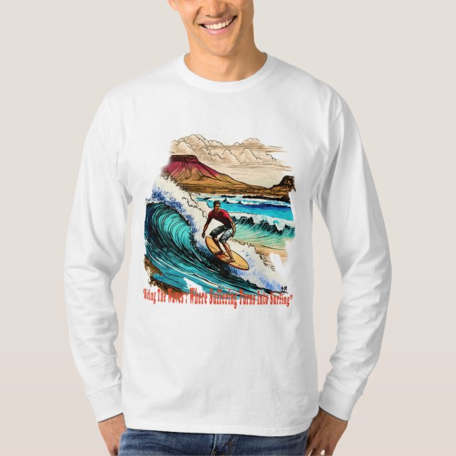 T-shirt Vague (Devant)