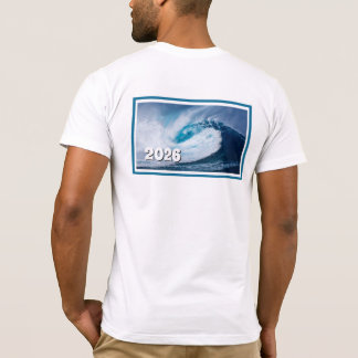 T-shirt Vague bleue en 2026