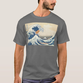 T-shirt Vague Capybara Surfing Rodent1485