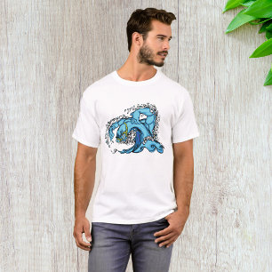 T-shirt Vague de natation