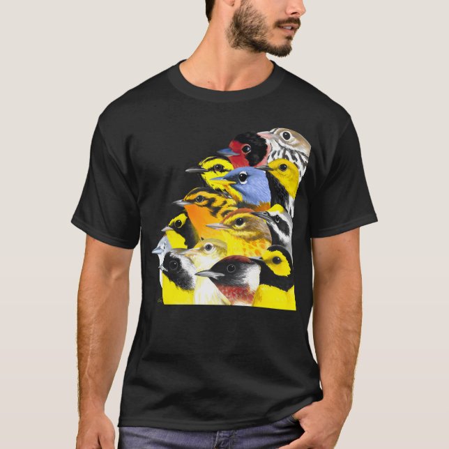 T-shirt Vague De Parulines (Devant)