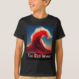 T-shirt Vague rouge à venir Vote républicain