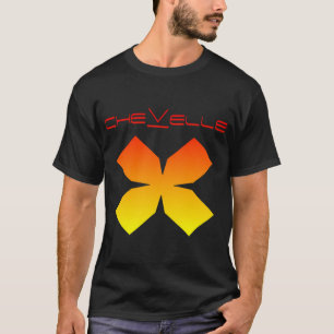 T-shirt Vagues abstraites autour d'un batteur indépendant