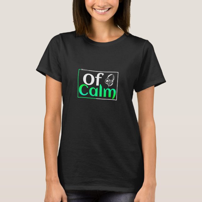 T-shirt Vagues De Calme (Devant)