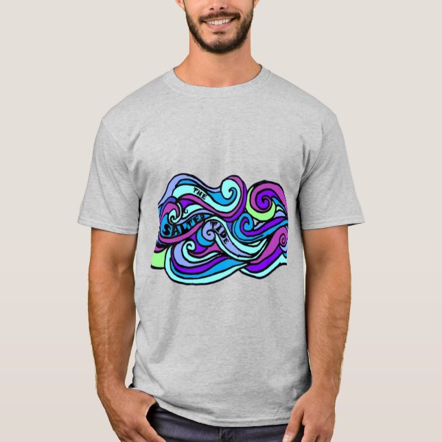 T-shirt Vagues salées (Devant)