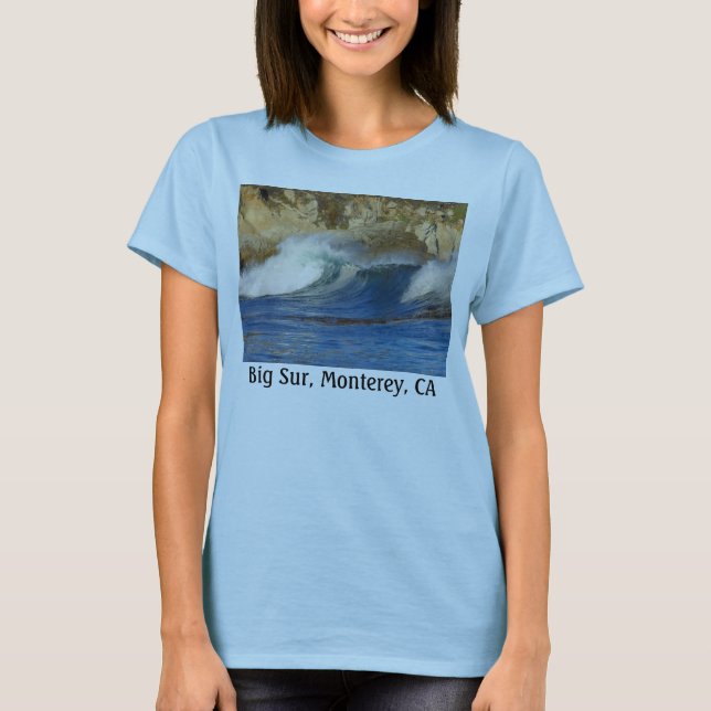 T-shirt Vagues stupéfiantes chez Monterey (Devant)