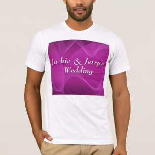T-shirt Vagues violettes