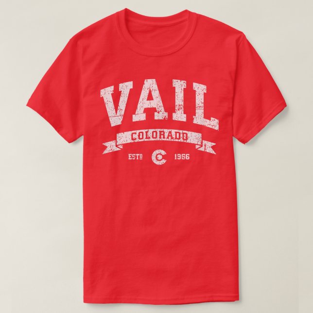 T-shirt Vail Colorado (Design devant)