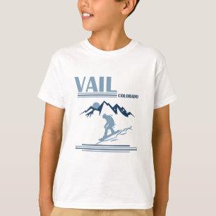 T-shirt Vail Colorado snowboard
