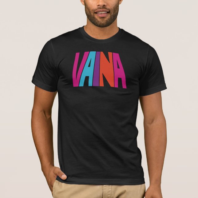 T-shirt Vaina Black Men (Devant)