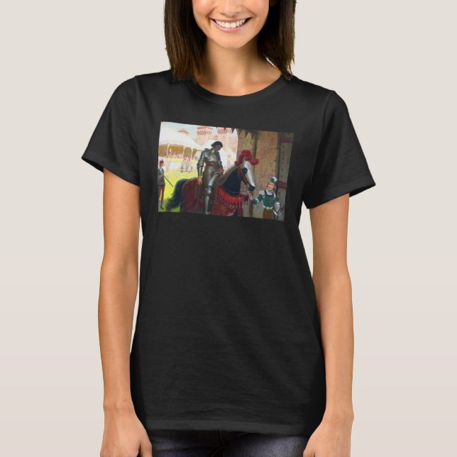T-shirt Vaincu, par Edmund Blair Leighton (Devant)