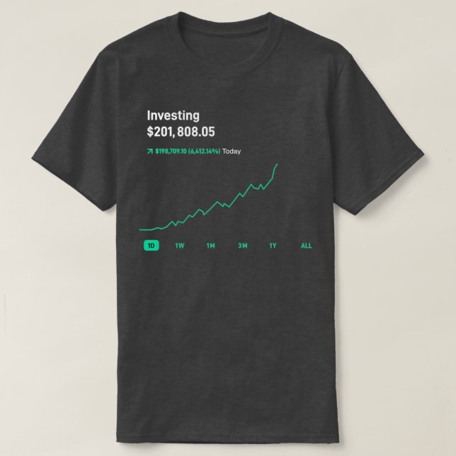 T-shirt Vainqueur de Jour Trading Robinhood (Design devant)