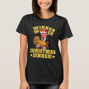 T-shirt Vainqueur de Trump drôle Dîner de Noël Turquie