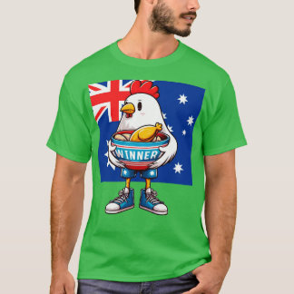 T-shirt Vainqueur Dîner de poulet 10