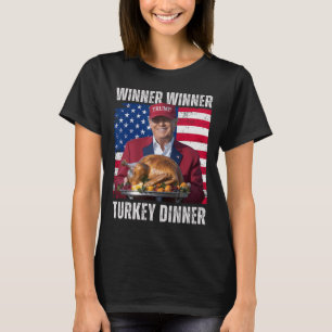 T-shirt Vainqueur Turquie Dîner Humour Drôle Trump que Tru
