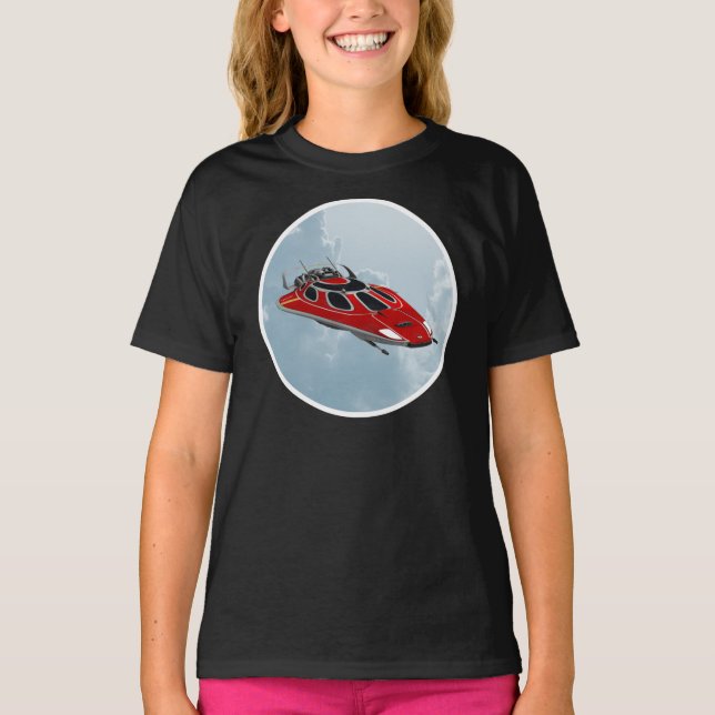 T-shirt Vaisseau spatial (Devant)