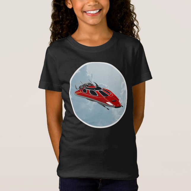 T-Shirt Vaisseau spatial (Devant)