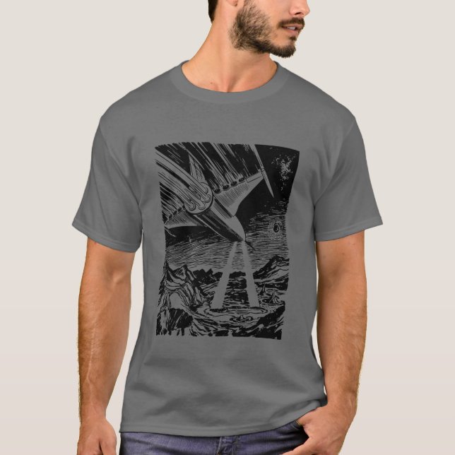 T-shirt Vaisseau spatial (Devant)