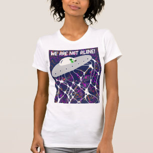 T-shirt vaisseau spatial Alien UFO UAP art neuro
