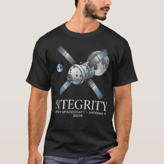 T-shirt Vaisseau spatial Integrity Orion Artemis Ii 2026