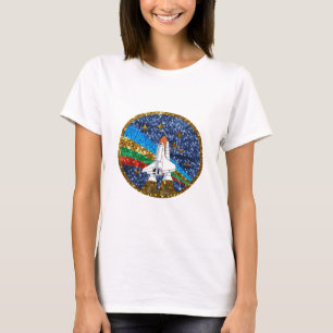 T-shirt vaisseau spatial séquentiel