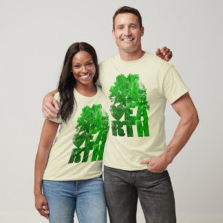 T-shirt Vaisselle en terre cuite vert citron