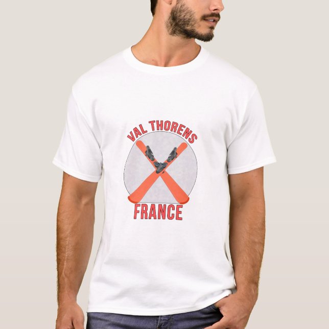 T-shirt Val Thorens, France (Devant)