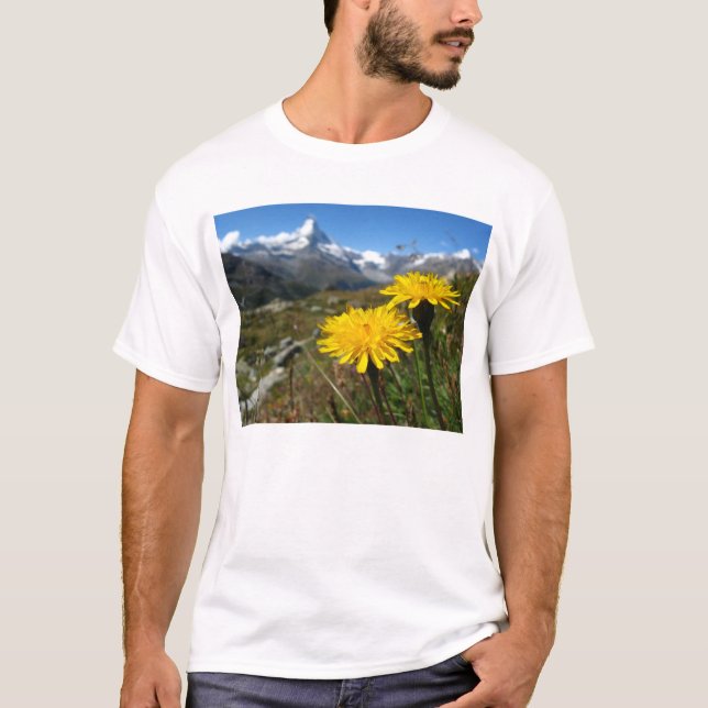 T-shirt Valais Alpes suisses (Devant)