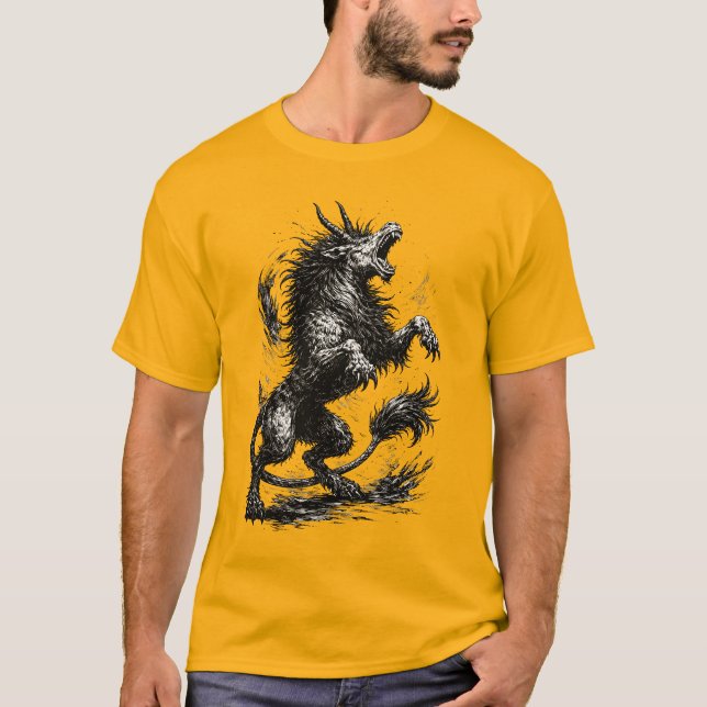 T-shirt Valefor Déchaîné Rugissement du Roi Inférnal (Devant)