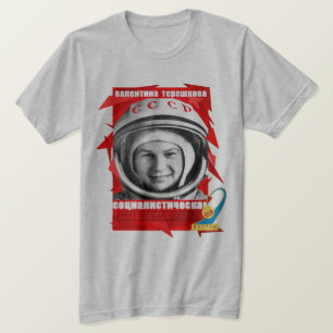 T-shirt Valentina Terechkova PREMIÈRE FEMME DANS L'ESPACE
