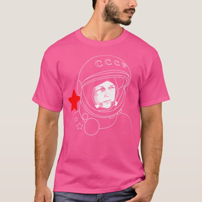 T-shirt Valentina Tereshkova Cosmonauta (Devant)