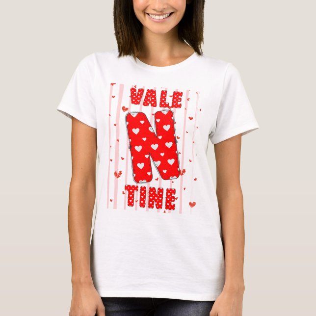 T-shirt valentine (Devant)