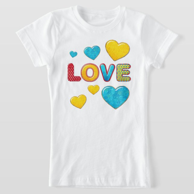 T-Shirt Valentine Fun 3D Mix and Match KIDS (Poser)