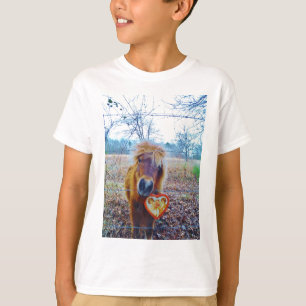 T-shirt Valentine Heart Horse