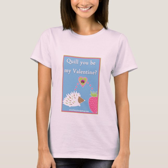 T-shirt Valentine Hedgehog (Devant)