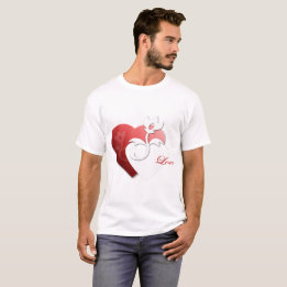 T-shirt VALENTINE heureux 2018
