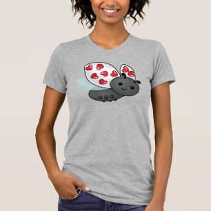 T-shirt Valentine Ladybug