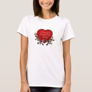 T-shirt Valentine - L'amour est une chose détournée