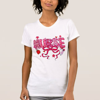 T-shirt Valentine Nurse PNG Sublimation Design