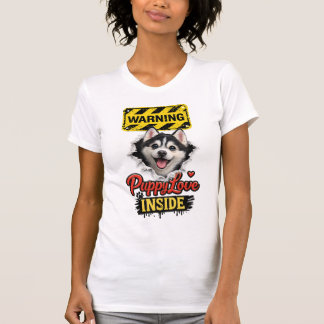 T-shirt Valentine Puppy Love