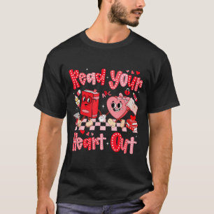 T-shirt Valentine Retro Lis ton cœur Prof Girl F