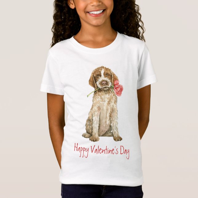 T-Shirt Valentine Rose Griffon (Devant)