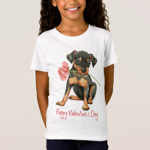 T-Shirt Valentine Rose Min Pin