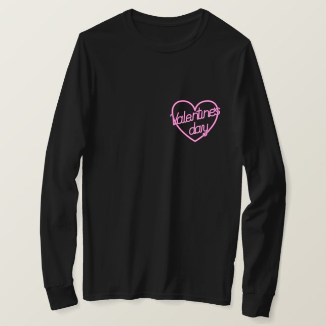 T-shirt Valentine’s Day Love Shirt – Romantic Aesthetic (Design devant)