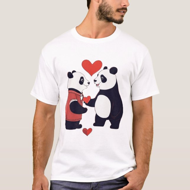 T-shirt Valentine Tee - shirts (Devant)