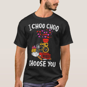 T-shirt Valentine Vêtements pour lui I Choo Choo Choisisse