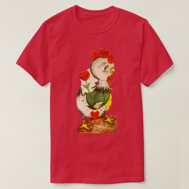T-shirt ValentineEgg-Me On (Design devant)