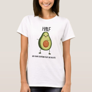T-shirt Valentines Couples Demi-Couple Anniversaire Avocad